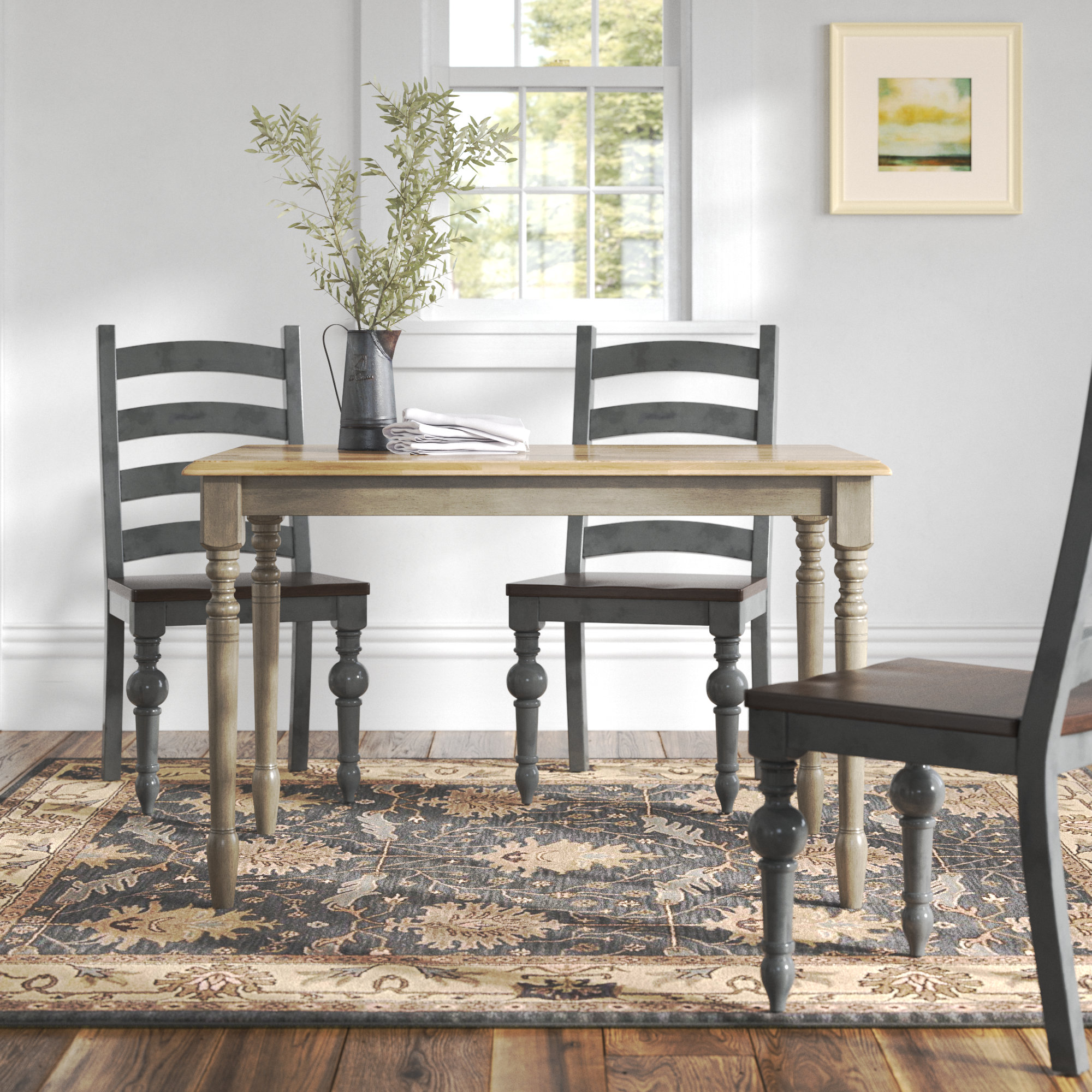Sima solid wood dining table hotsell